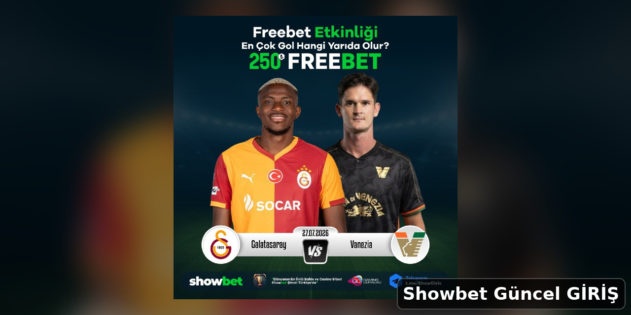 Showbet kampanya görseli